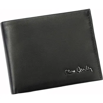 Peněženka Luxusní černá kožená peněženka Pierre Cardin 58.8806