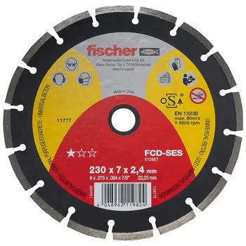 Řezný kotouč Fischer International FCD-SES 512857 230 mm
