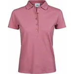 Luxusní dámská strečová polokošile Tee Jays Barva: Růžová, Velikost: XXL TJ145