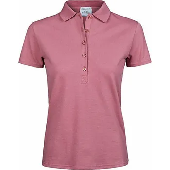 Luxusní dámská strečová polokošile Tee Jays Barva: Růžová, Velikost: XXL TJ145