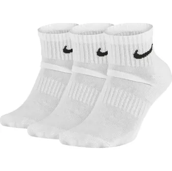Pánské ponožky NIKE Everyday Cushion Ankle SX7667-100 bílé