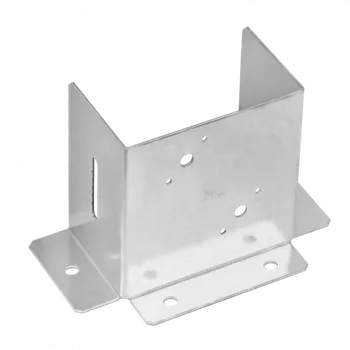 Tesařské kování DOMAX PSP 140 DX (140*154*2) Patka sloupku 140 se čtvercovou základnou