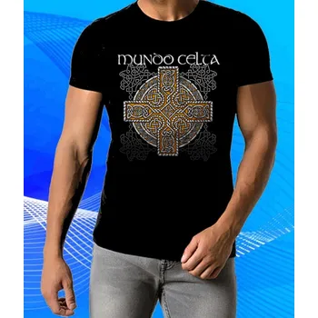 Chlapecké tričko tričko Mundo Celta černé 3XL