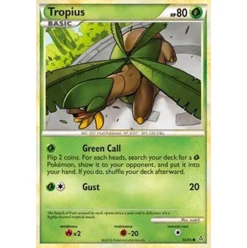 Karetní hra Pokémon UL 066/095 Tropius - Unleashed Stav: Excellent, Verze: NORMAL