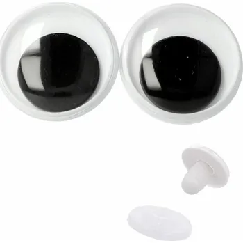 Bezpečnostní oči pohyblivé 20mm