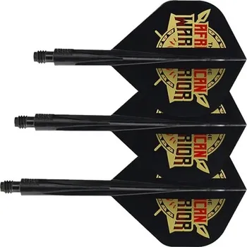 Příslušenství pro šipky Letky CONDOR AXE Standard African Warrior Black Inspiration2 Short