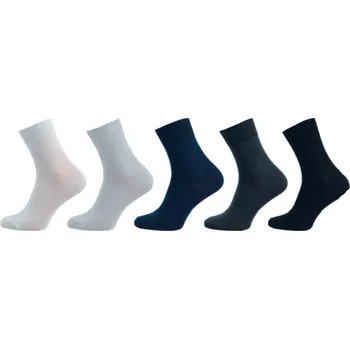 Pánské ponožky Ponožky NOVIA Bambus MIX 5 párů 37-38