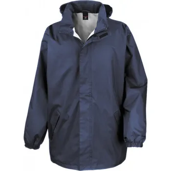 Pánská casual bunda Result Core Bunda Result do větru a deště s podšívkou a plně podlepenými švy Barva: modrá námořní, Velikost: L RT206