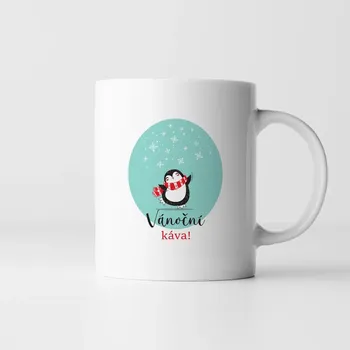 Žertovný předmět Vánoční káva- hrnek jako dárek