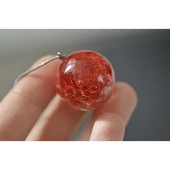 Náhrdelník VitaliaArt | Náhrdelník z pravých květin Pestrovka - Vitalia Art 0001321