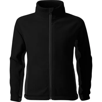 Chlapecká bunda MALFINI Dětská hřejivá fleecová bundička s dlouhým zipem Barva: Černá, Velikost: 146 cm/10 let