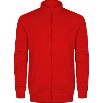 Pánská mikina EXCD by Promodoro Pracovní mikina se stojáčkem na zip z nečesané tkaniny Barva: červená ohnivá, Velikost: M CD5270