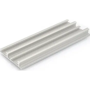 Nábytkové kování Horní nosná dvojkolejnice, G08, 2m