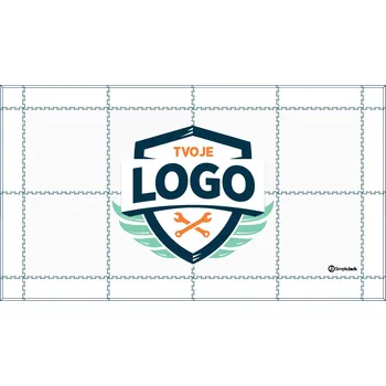 Zátěžová podložka Vinylový koberec pod motorku s vlastním potiskem SimpleJack BikeStyle Jumbo 230 x 130 cm Vnitřní barva: bílá, Vnější barva: bílá