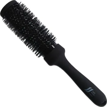 kartáč na vlasy Salon Komplet Hair Style kartáč kulatý profukovací Nylon/Keramika černý 34mm