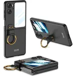 GKK 63956 GKK CIRCLE Ochranný kryt s držákem pro Oppo Find N2 Flip černý