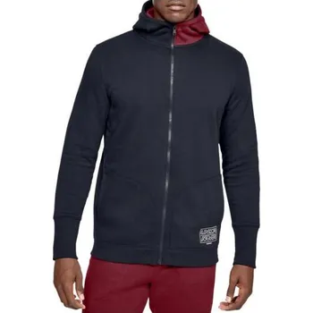 Pánská mikina Pánská černá mikina Baseline Fleece FZ Under Armour, XS i476_63366386