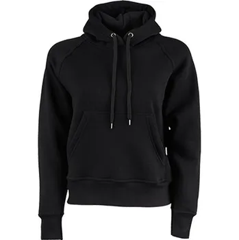 Dámská mikina Tee Jays Dámská teplá mikina z egyptské bavlny s dvojitou kapucí 310 g/m Barva: Černá, Velikost: XL TJ5431