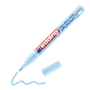 Lakový popisovač EDDING 751, pastelově modrý