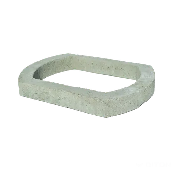 Kanalizační potrubí DITON Dešťová uliční vpusť TBV - Q Velikost: 45-27 × 6, Varianta: Dešťová uliční vpusť prstenec TBV-Q 270 / 60 / 10B, Hmotnost: 9