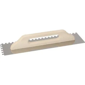 Zednické hladítko Kubala 2622 EKO LINE hladítko nerezové 480x130mm zub 10mm