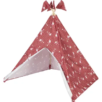 Dětský stan lupilu® Dětské teepee (červená)