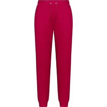 X.O by Promodoro Pánské tepláky na běhání s kapsičkami na zip Barva: červená lesní plody, Velikost: XXL XO1600