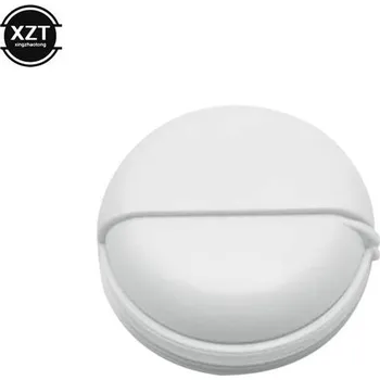 Sluchátka Krabička na sluchátka s otáčecím víkem - Bílá