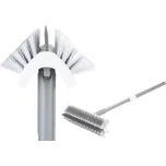 Maximex Zametací kartáč se stěrkou, 2v1, šedý