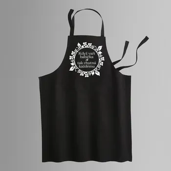 Žertovný předmět Když vaří babička tak chutná každému - zástěra