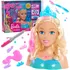 česací hlava Mattel Barbie Dreamtopia 62625 Stylingová hlava