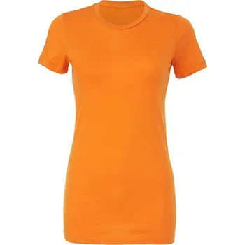 Dámské tričko Bella+Canvas Dámské lehké prodloužené tričko Bella Favorite Barva: Oranžová, Velikost: L BL6004