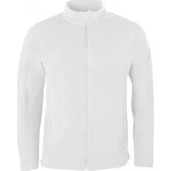 Pánská mikina HRM Pánská mikina se zipem z mikropolárního fleecu Barva: Bílá, Velikost: 4XL HRM1201