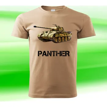 Chlapecké tričko vojenské tričko PANTHER 110 (tričko s vojenskou technikou )