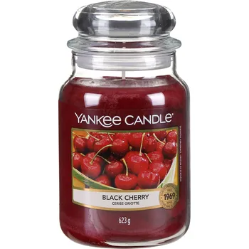 Yankee Candle Black Cherry Svíčka Yankee Candle Black Cherry