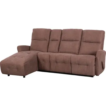 Sedací souprava Tempo Kondela Toran (hnědá) (L)