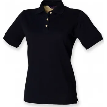 Dámské tričko Dámská polokošile Henbury s bočními rozparky Barva: modrá námořní, Velikost: XXL W121