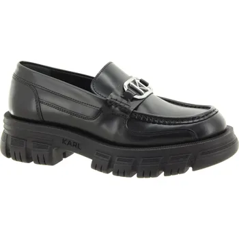 Dámské mokasíny KARL LAGERFELD Dámské černé kožené mokasíny KL43823-000-245 Velikost 38