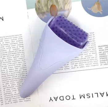 Masáž Masážní váleček na obličej - nachová