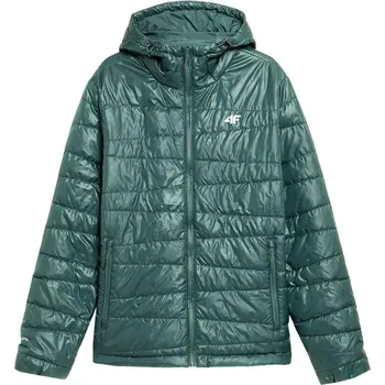 Pánská softshellová bunda Zelená ultralehká pánská bunda 4F M H4Z21-KUMP005, S i476_7994617