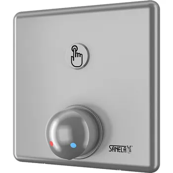 Vodovodní baterie Sanela Sprchová armatura s piezo tlačítkem pro mincovní a žetonové automaty s indexem N SLZA 20PH