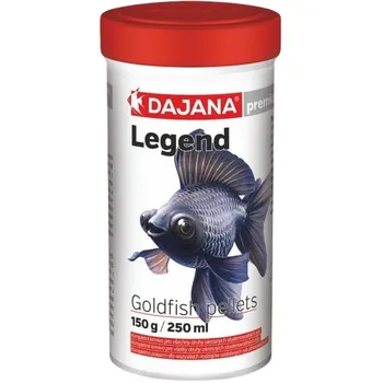 Krmivo pro rybičky DAJANA PET Legend Goldfish pellets 250 ml