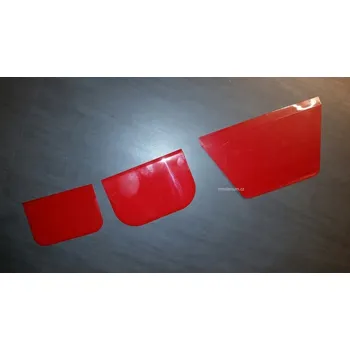 Kuchyňská stěrka Cukrářská karta plastová (červená) Varianta: Cukrářská karta plastová velká 22x13cm