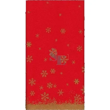 Vánoční dekorace Ubrus vánoční 120x180cm Hvězdičky