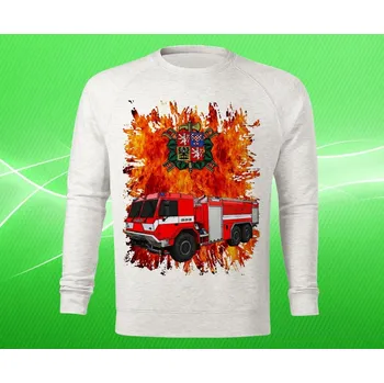 Pánská mikina mikina hasiči 815 CAS 30 I oheň