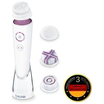 Čistící kartáček na pleť BEURER FC95 4 nástavce a nabíjecí základna