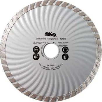 Řezný kotouč Ostatní Diamantový kotouč TURBO 150 x 22,2 mm