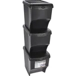 EXCELLENT HOUSEWARE Odpadkový koš na tříděný odpad sada 3 ks KO-Y54230540