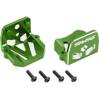 RC náhradní díl Traxxas lože motoru hliníkové zelené (přední a zadní)
