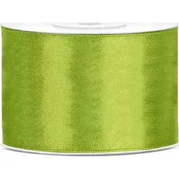 Stuha Stuha saténová zelená 50 mm, délka 25 m